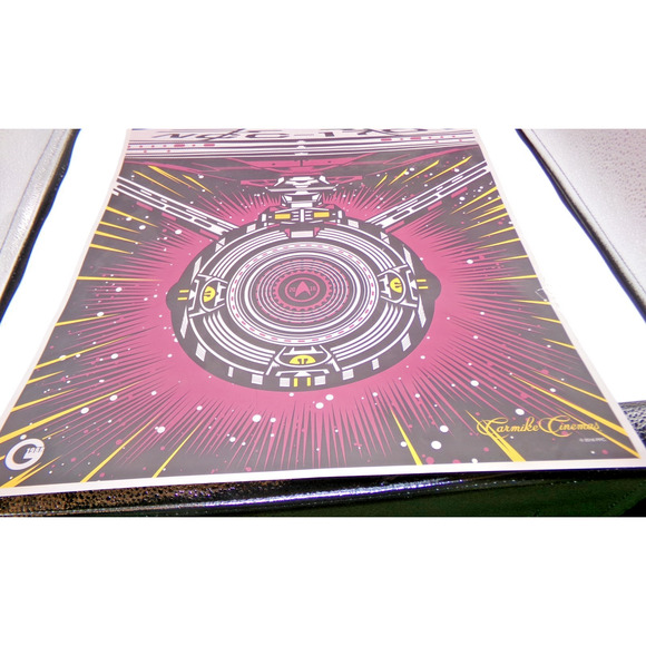 2 STAR TREK BEYOND MOVIE POSTER 18x24 O Day Promo Carmike Cinemas USS ENTERPRISE - Picture 4 of 16